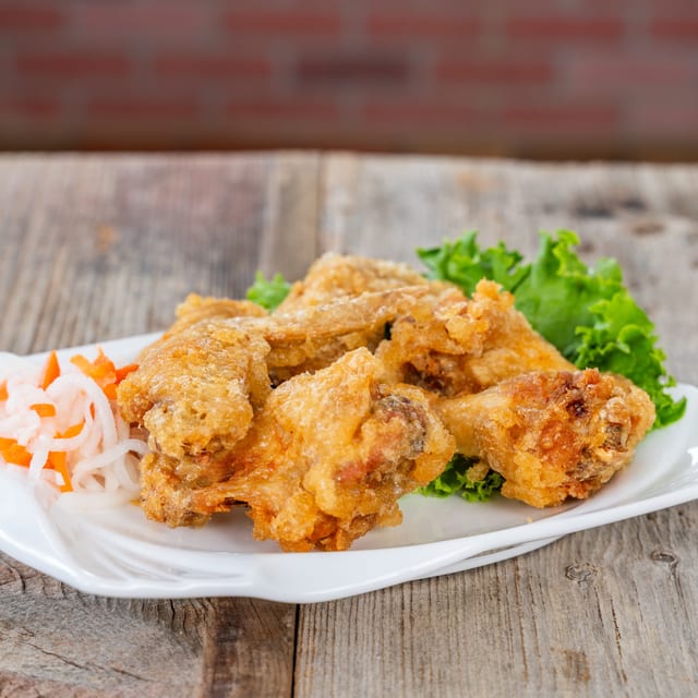 Korean Fried Chicken Wings.